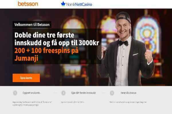 Betsson exclusive offer