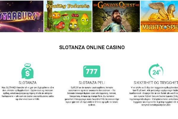 Slotanza online casino