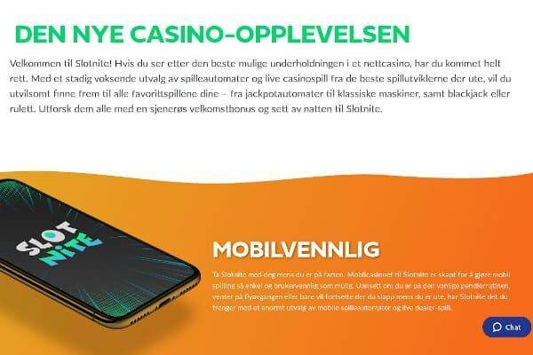Slotnite casino mobile